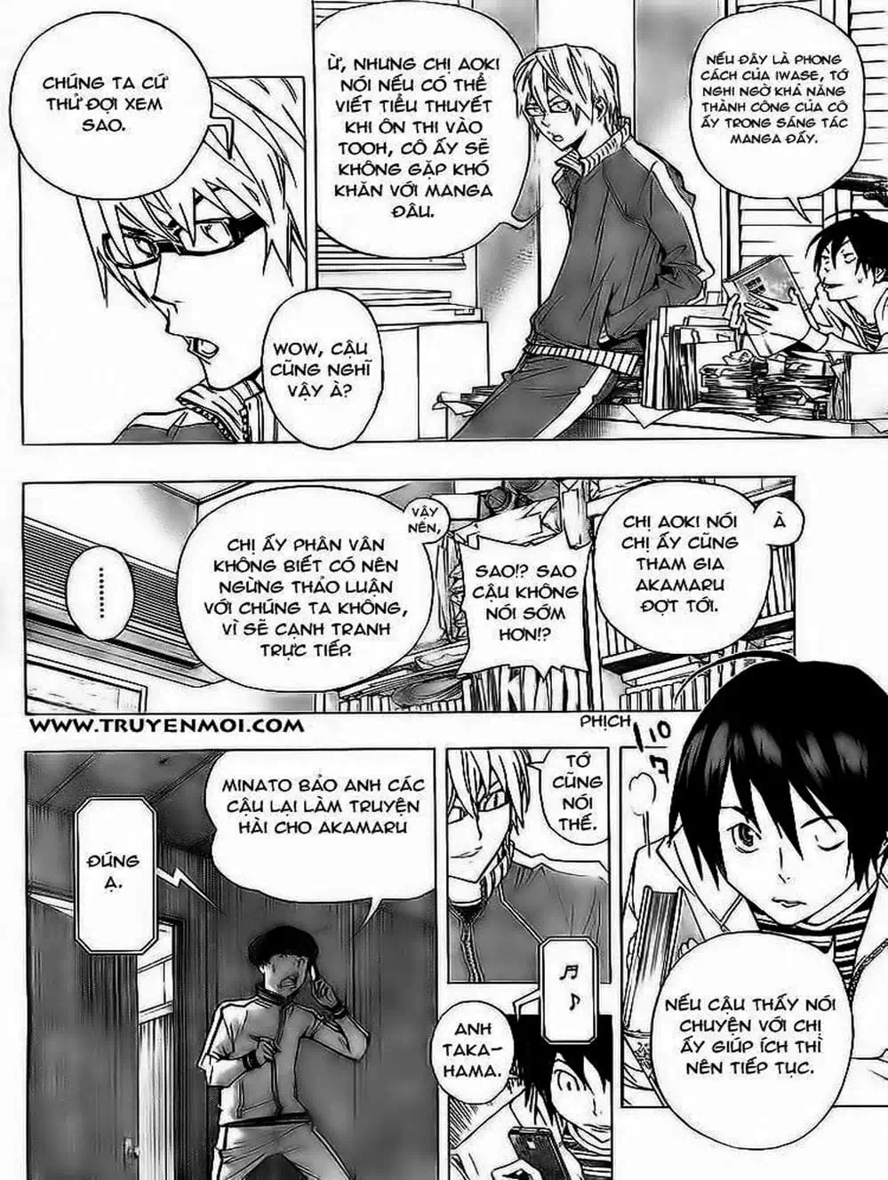 Truyện Tranh Họa Sĩ Truyện Tranh - Bakuman trang 7