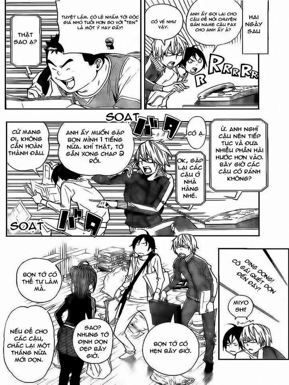 Truyện Tranh Họa Sĩ Truyện Tranh - Bakuman trang 7