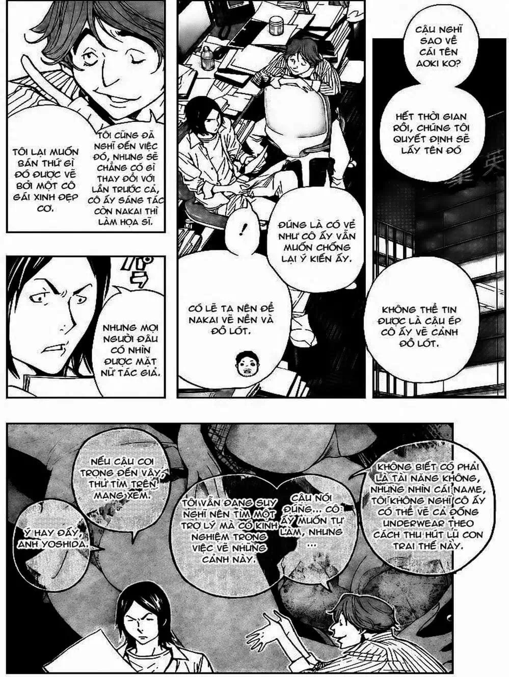 Truyện Tranh Họa Sĩ Truyện Tranh - Bakuman trang 7