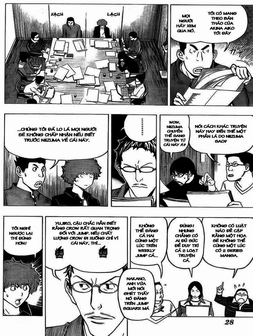 Truyện Tranh Họa Sĩ Truyện Tranh - Bakuman trang 7