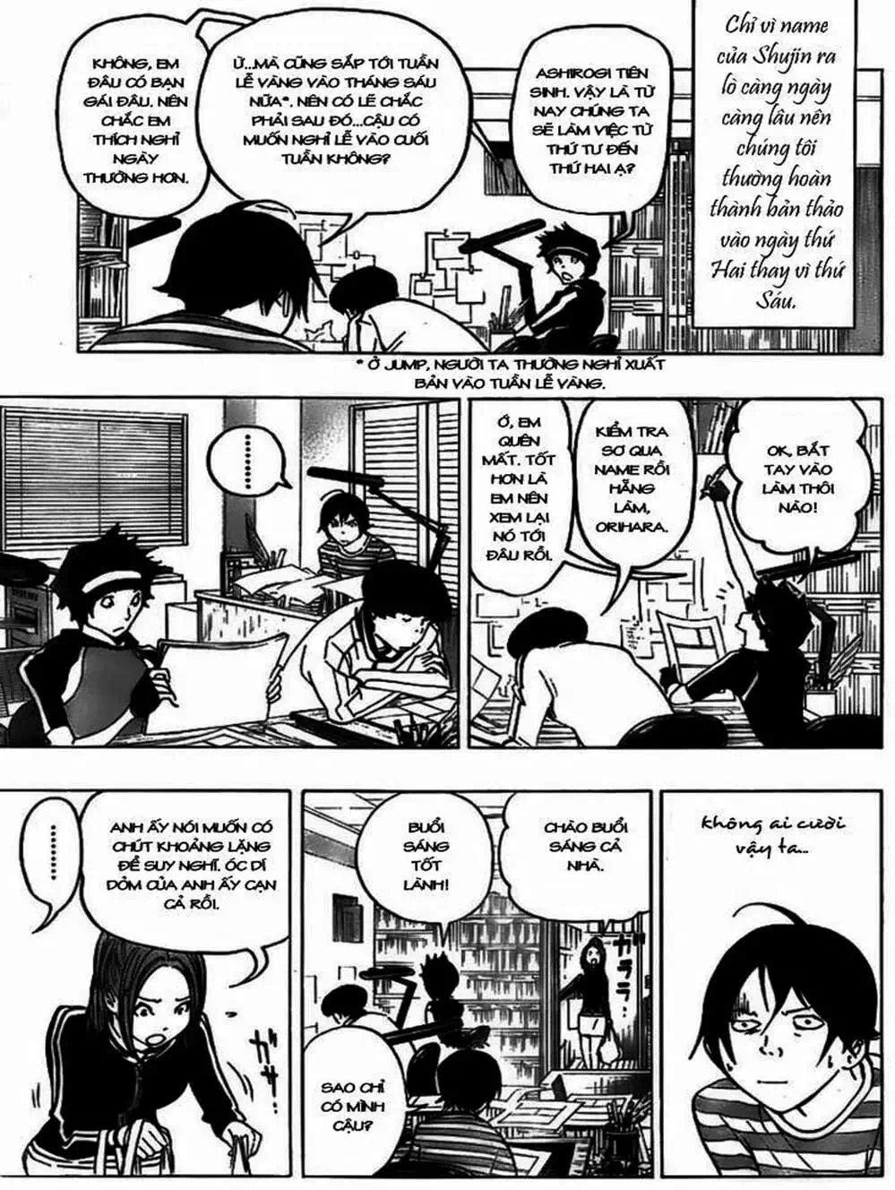 Truyện Tranh Họa Sĩ Truyện Tranh - Bakuman trang 7