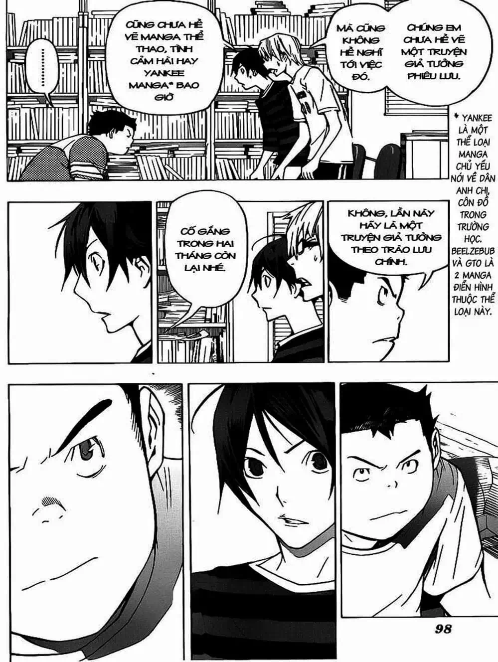 Truyện Tranh Họa Sĩ Truyện Tranh - Bakuman trang 7