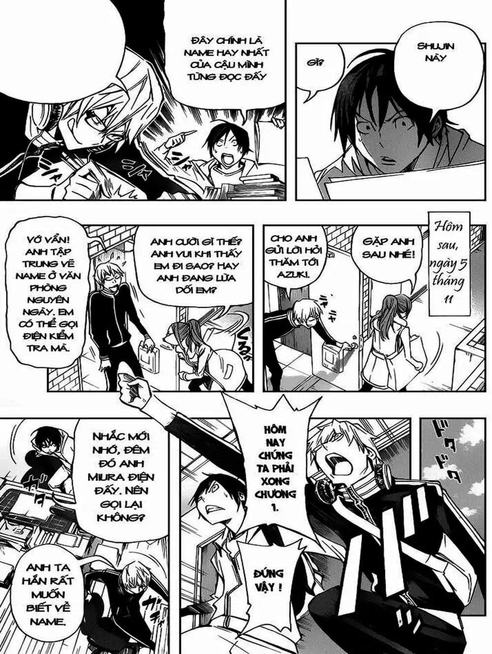 Truyện Tranh Họa Sĩ Truyện Tranh - Bakuman trang 7