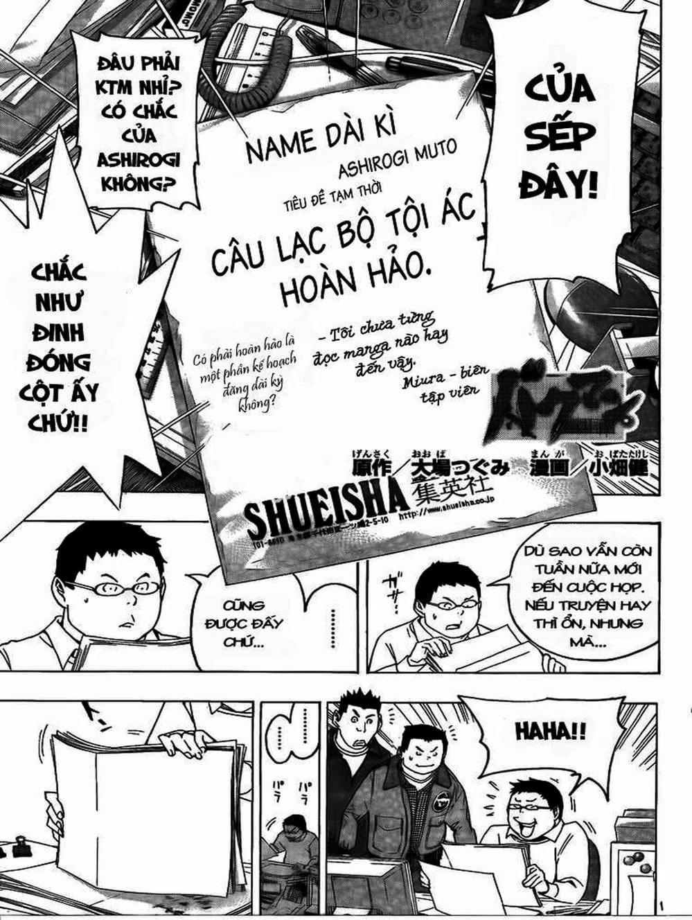 Truyện Tranh Họa Sĩ Truyện Tranh - Bakuman trang 7