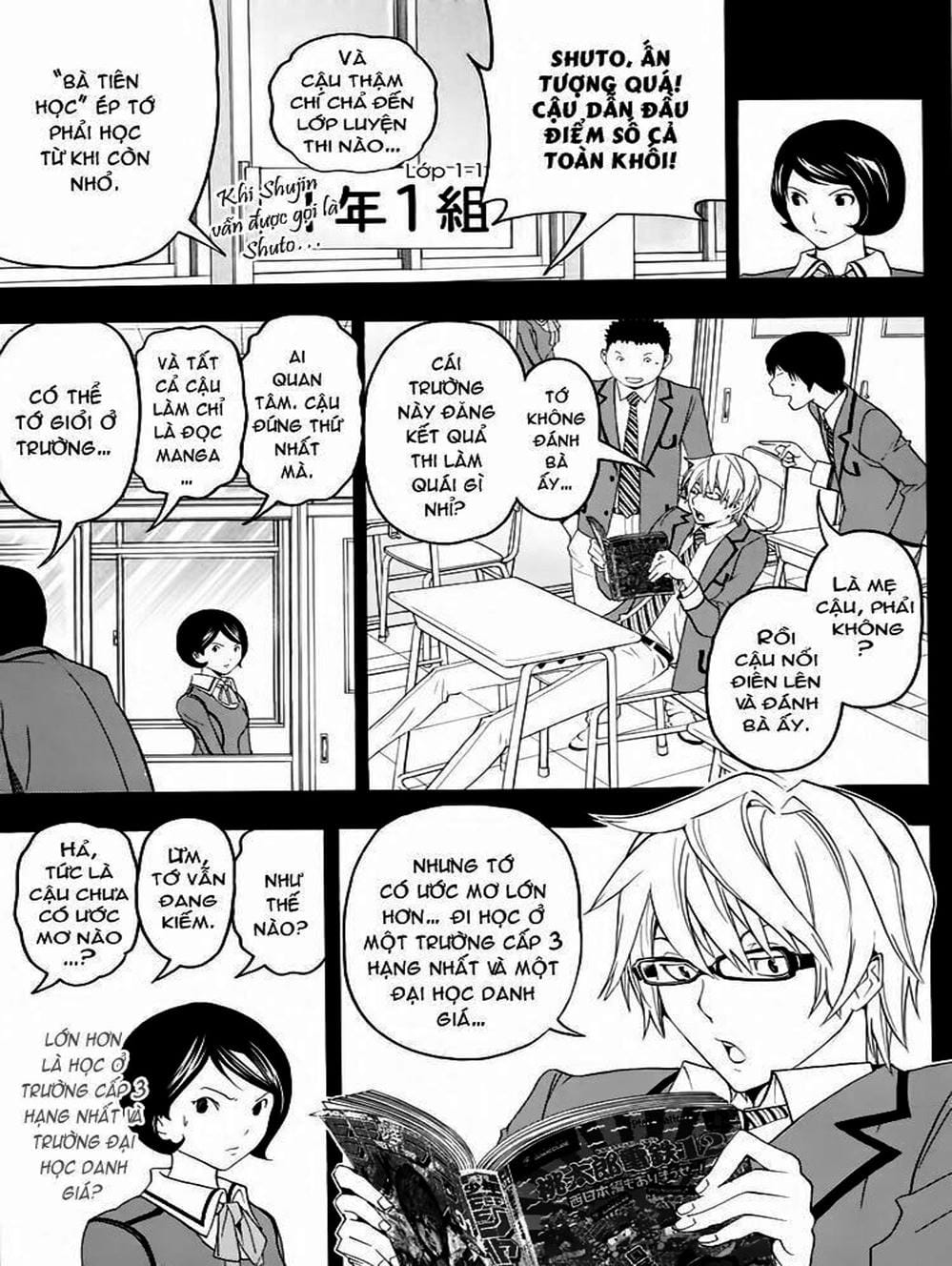 Truyện Tranh Họa Sĩ Truyện Tranh - Bakuman trang 7