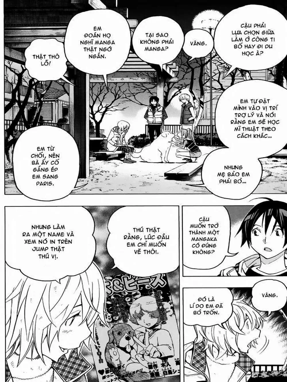 Truyện Tranh Họa Sĩ Truyện Tranh - Bakuman trang 7