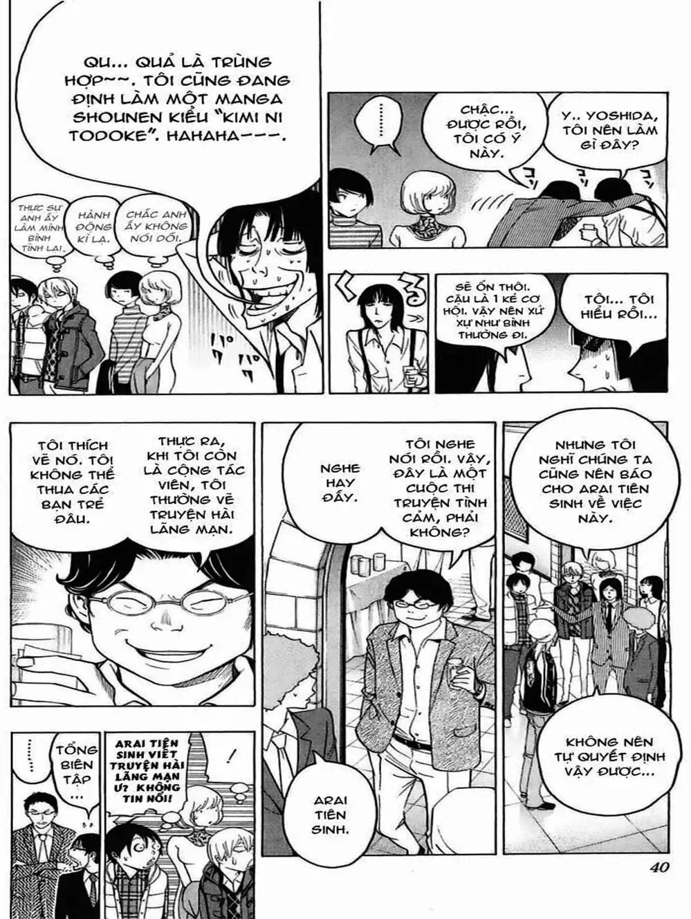 Truyện Tranh Họa Sĩ Truyện Tranh - Bakuman trang 7