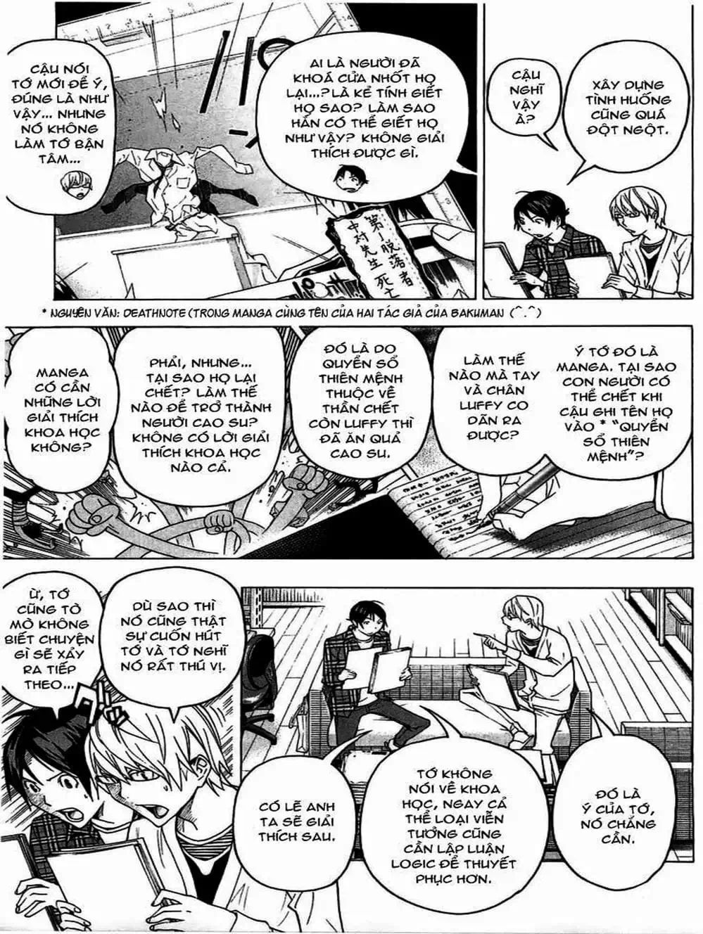 Truyện Tranh Họa Sĩ Truyện Tranh - Bakuman trang 7