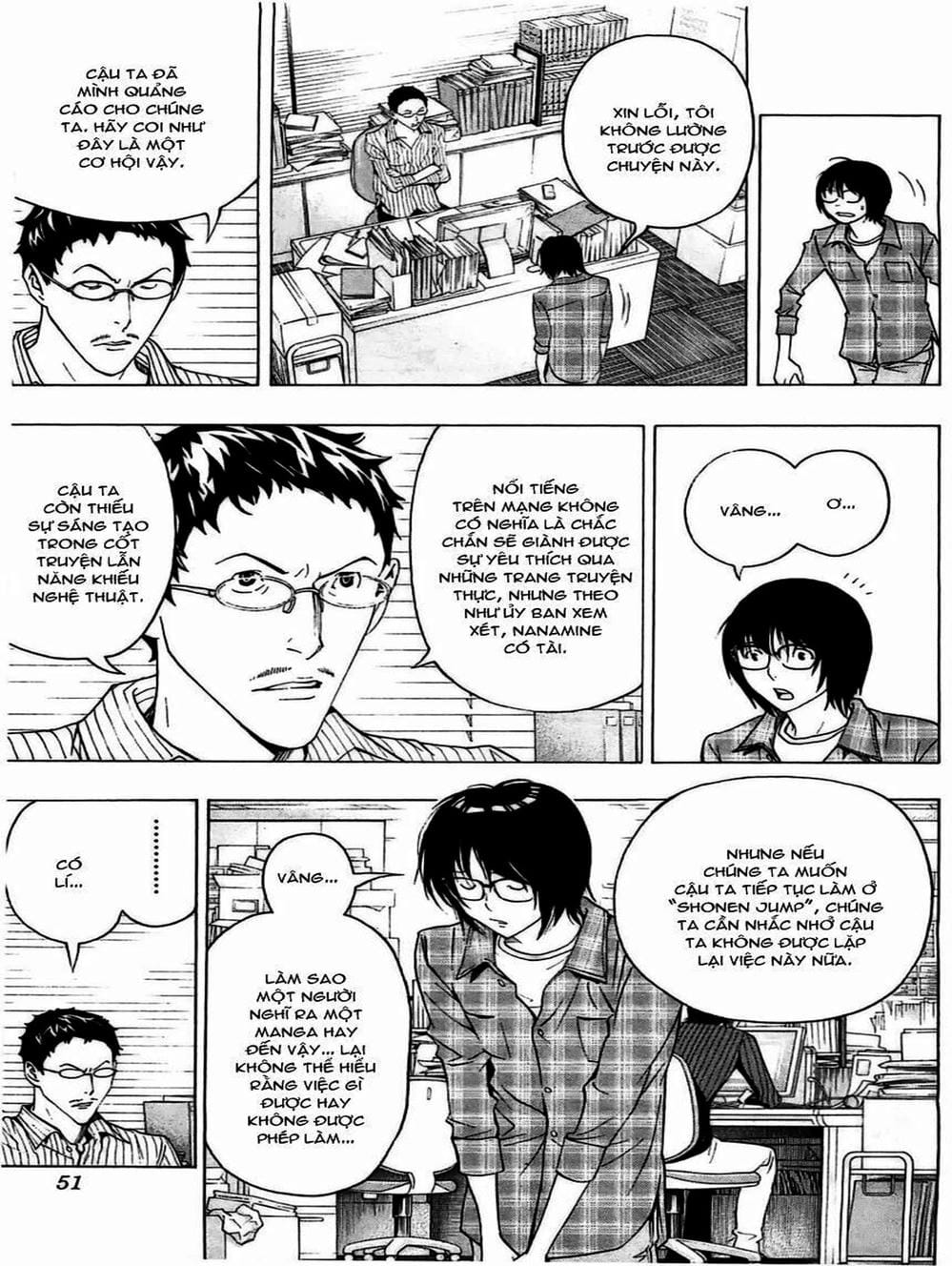 Truyện Tranh Họa Sĩ Truyện Tranh - Bakuman trang 7