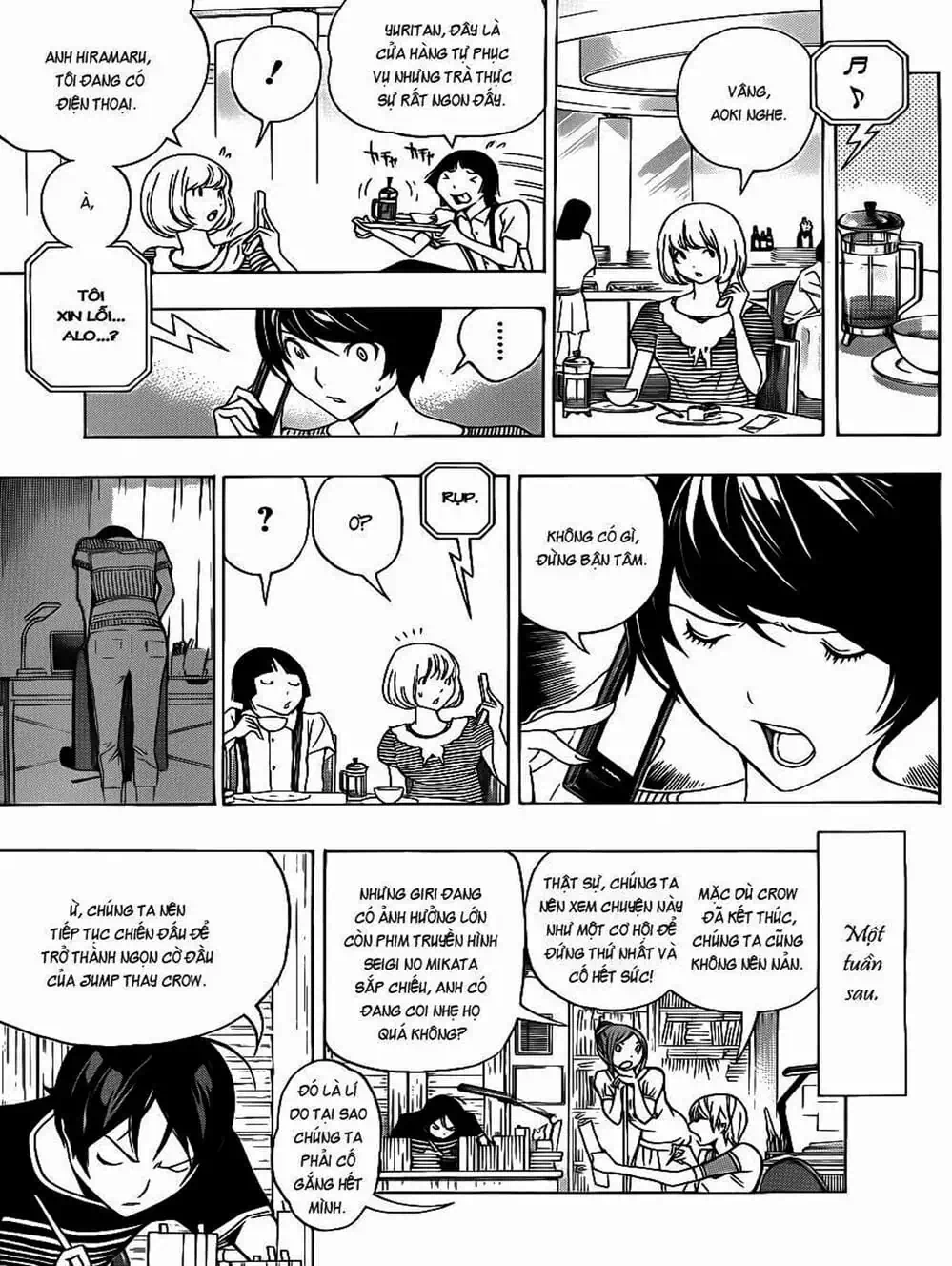 Truyện Tranh Họa Sĩ Truyện Tranh - Bakuman trang 7