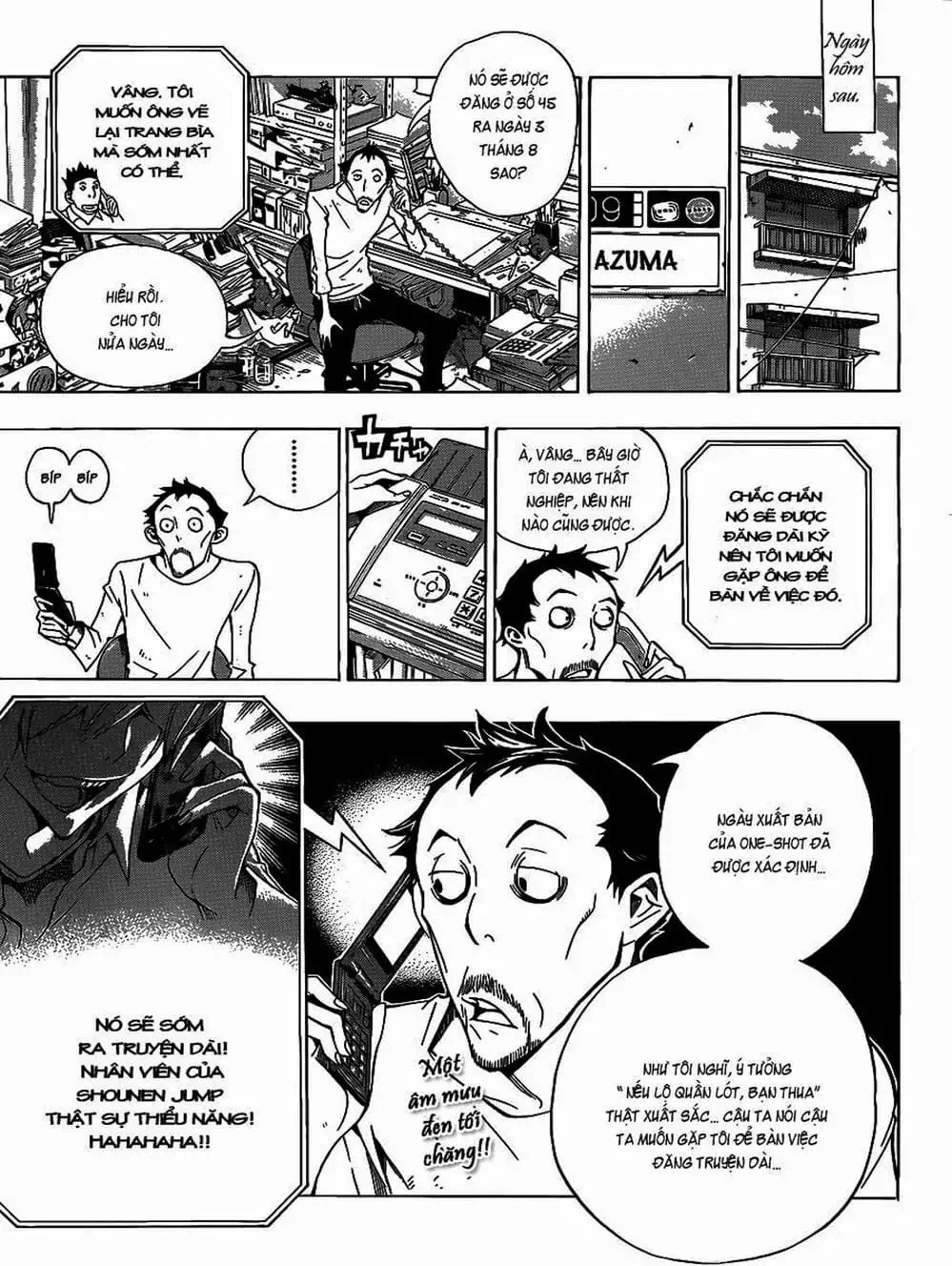 Truyện Tranh Họa Sĩ Truyện Tranh - Bakuman trang 7