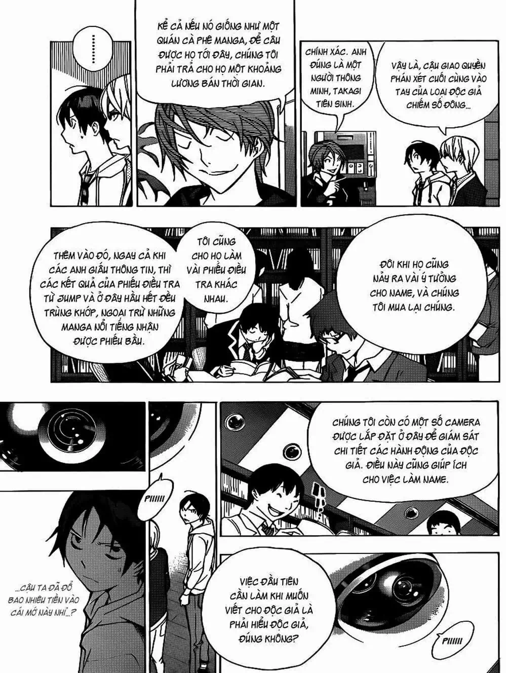 Truyện Tranh Họa Sĩ Truyện Tranh - Bakuman trang 7
