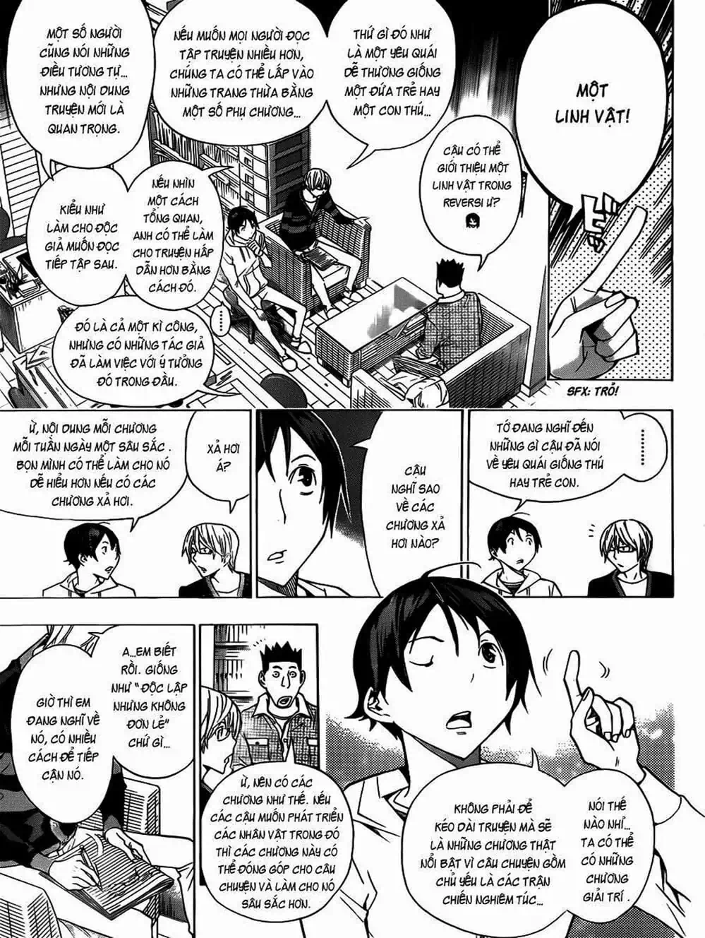 Truyện Tranh Họa Sĩ Truyện Tranh - Bakuman trang 7