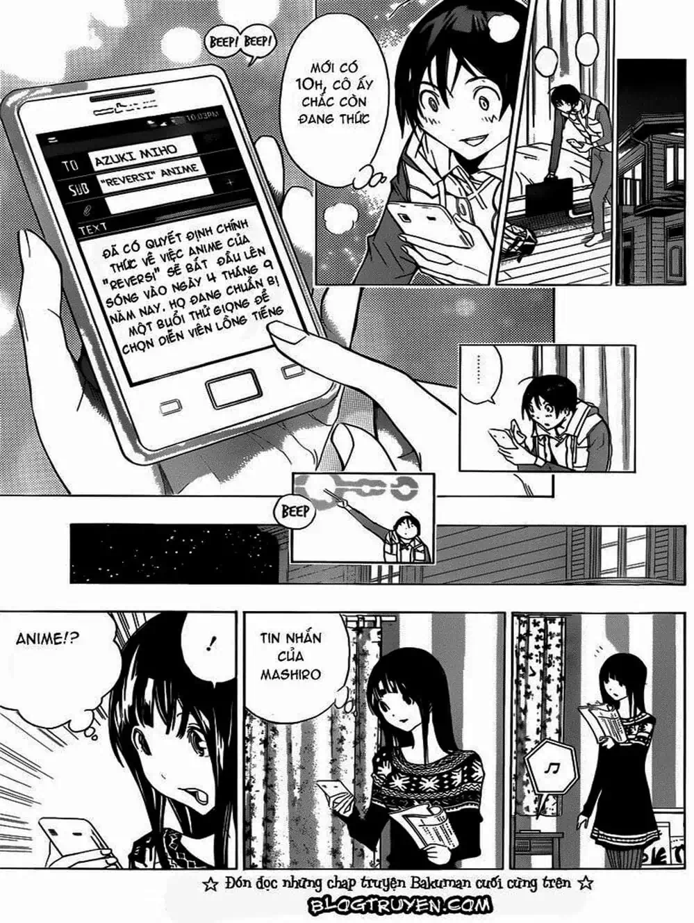 Truyện Tranh Họa Sĩ Truyện Tranh - Bakuman trang 7