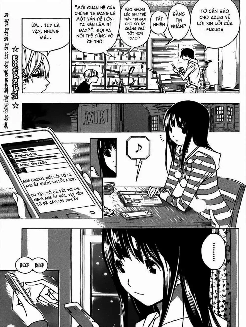 Truyện Tranh Họa Sĩ Truyện Tranh - Bakuman trang 7