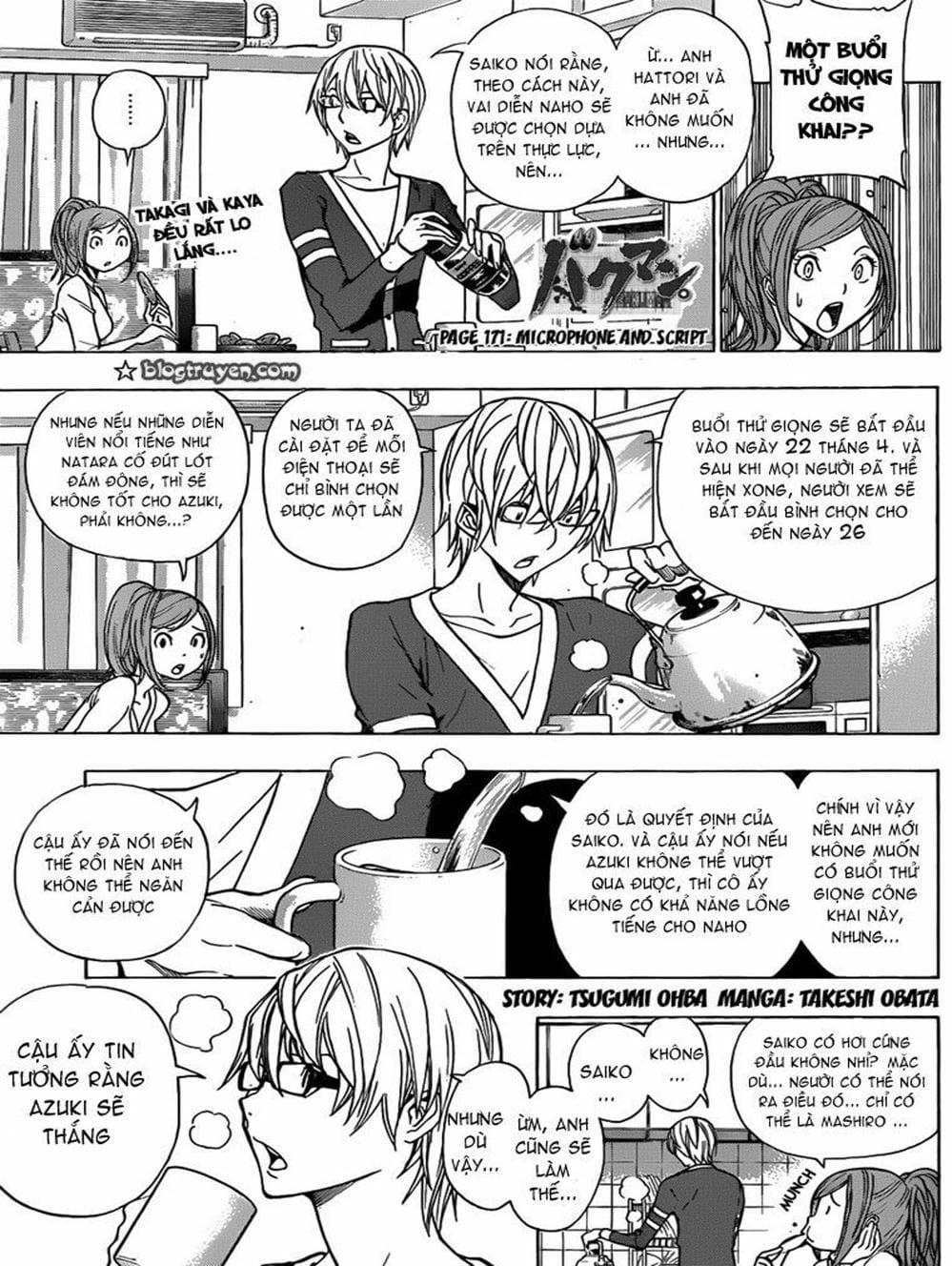 Truyện Tranh Họa Sĩ Truyện Tranh - Bakuman trang 7