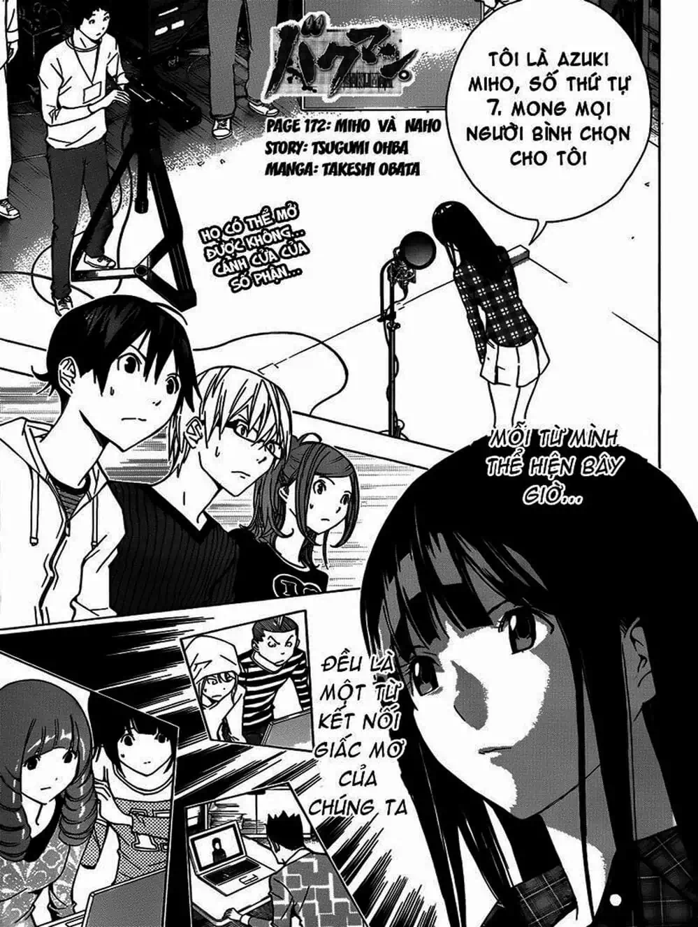 Truyện Tranh Họa Sĩ Truyện Tranh - Bakuman trang 7