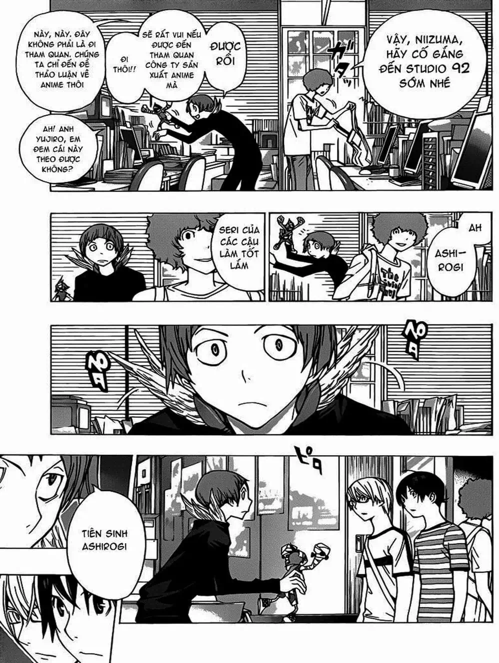 Truyện Tranh Họa Sĩ Truyện Tranh - Bakuman trang 7