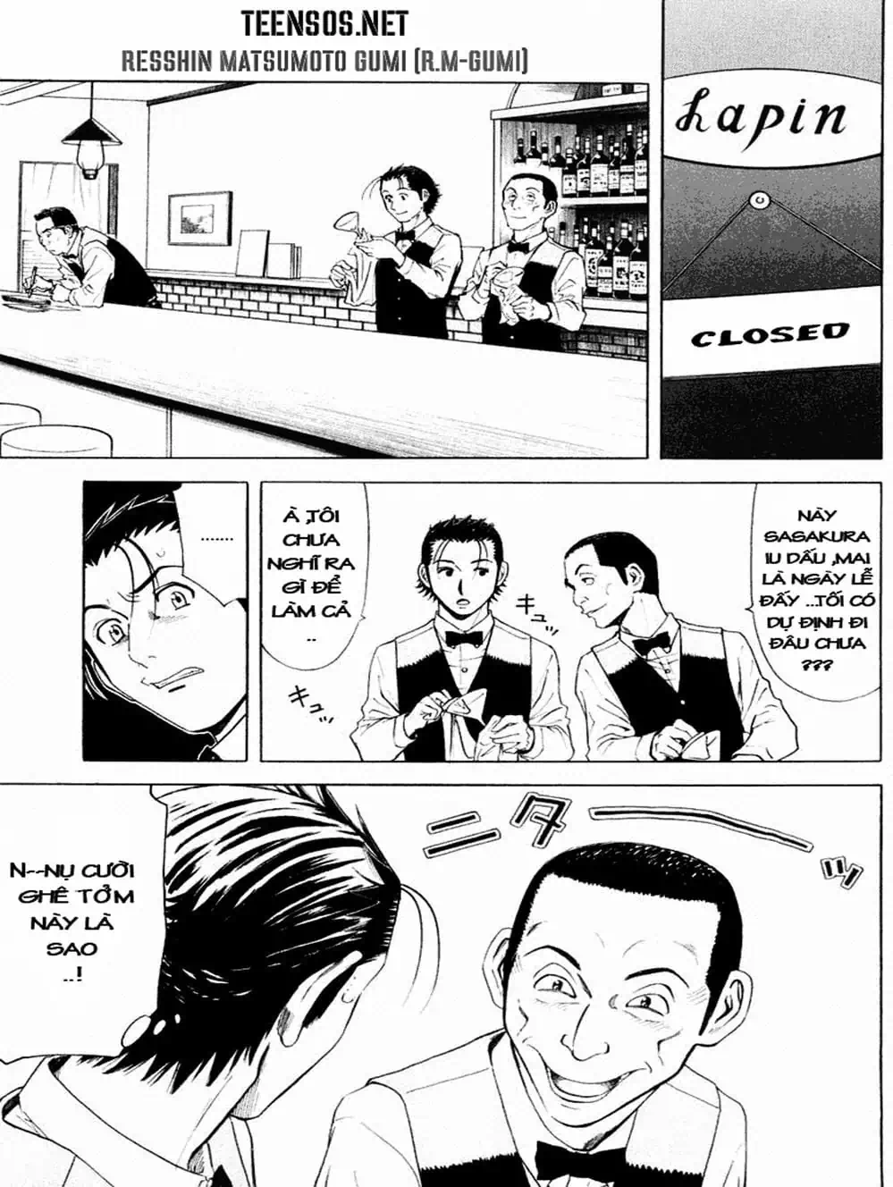 Truyện Tranh Bartender - Người Pha Chế Rượu trang 3