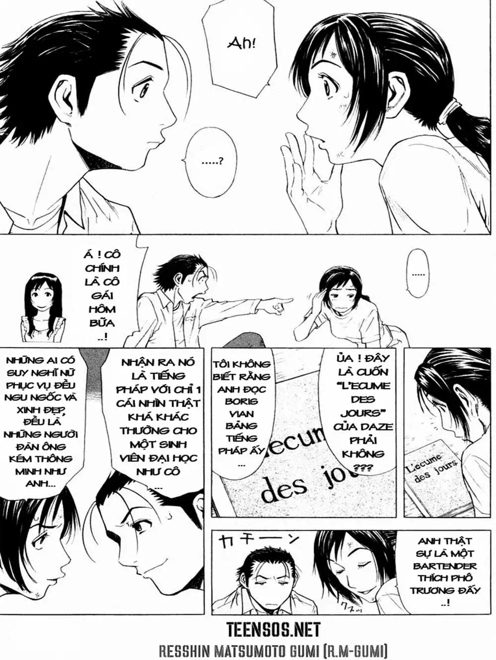 Truyện Tranh Bartender - Người Pha Chế Rượu trang 3