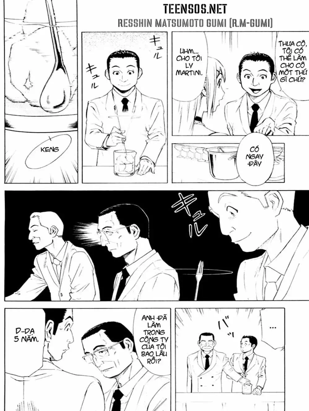 Truyện Tranh Bartender - Người Pha Chế Rượu trang 3