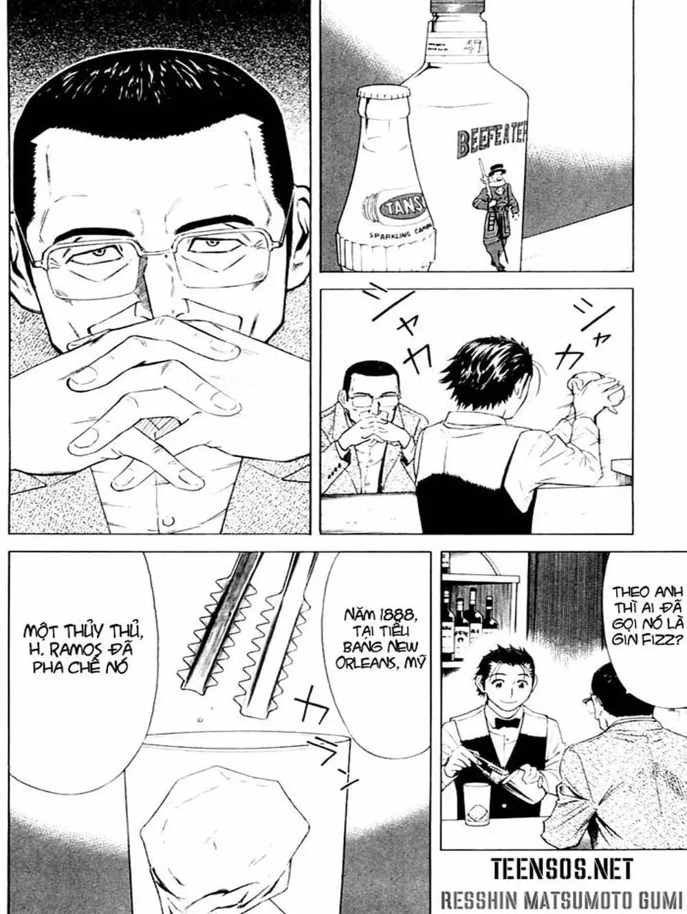 Truyện Tranh Bartender - Người Pha Chế Rượu trang 3