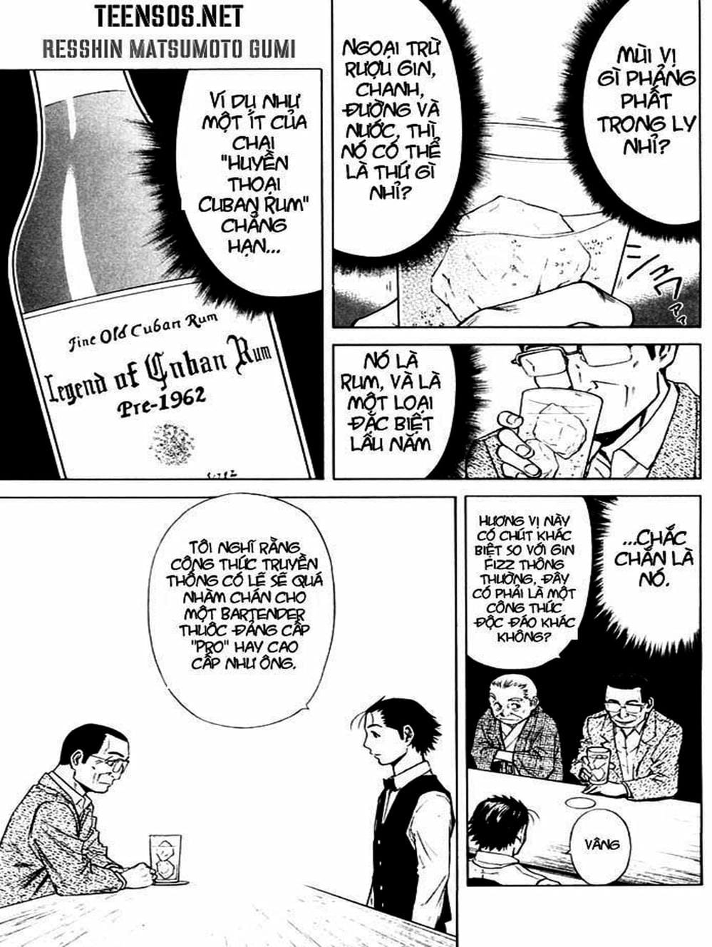 Truyện Tranh Bartender - Người Pha Chế Rượu trang 3