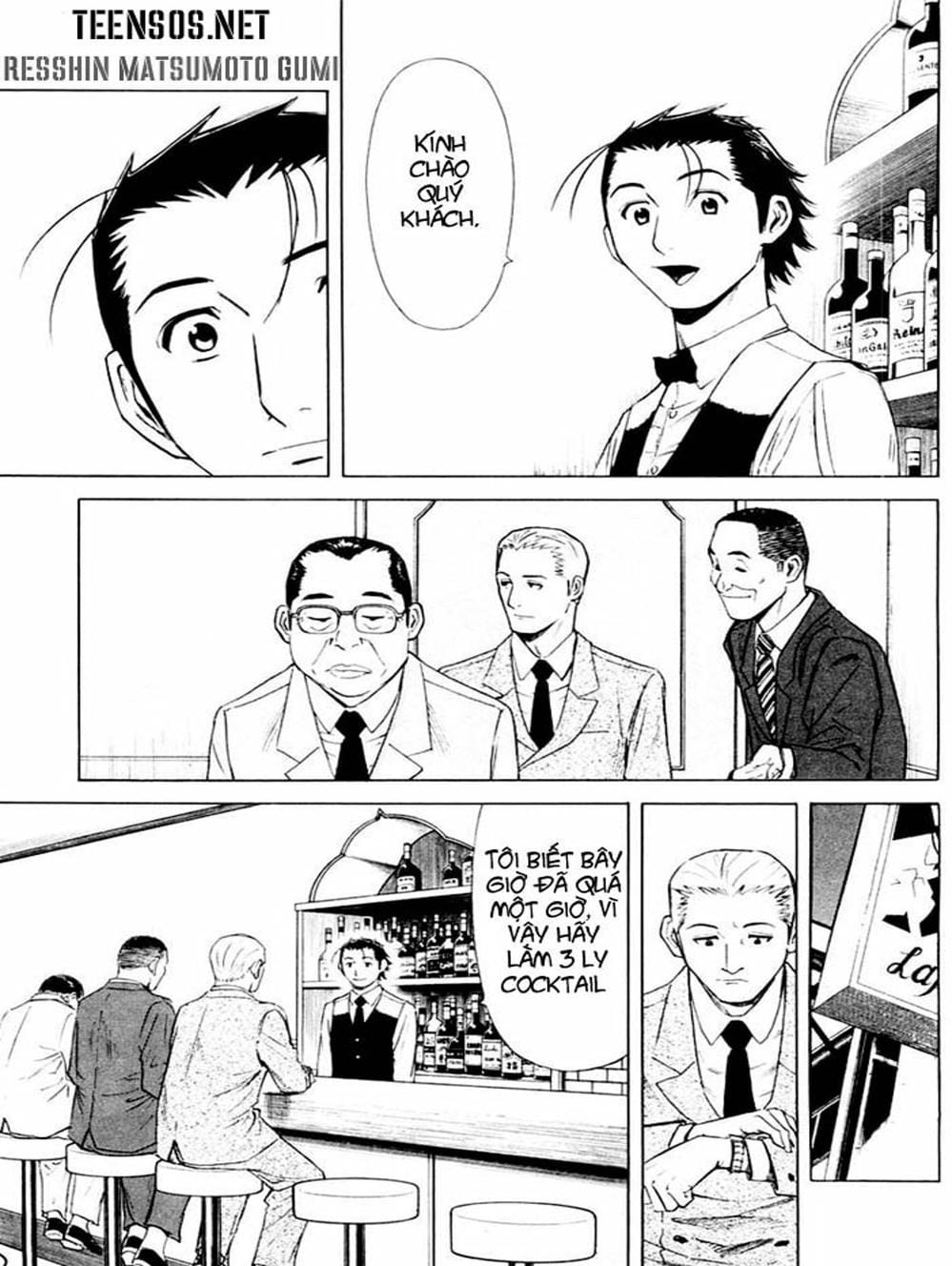 Truyện Tranh Bartender - Người Pha Chế Rượu trang 3