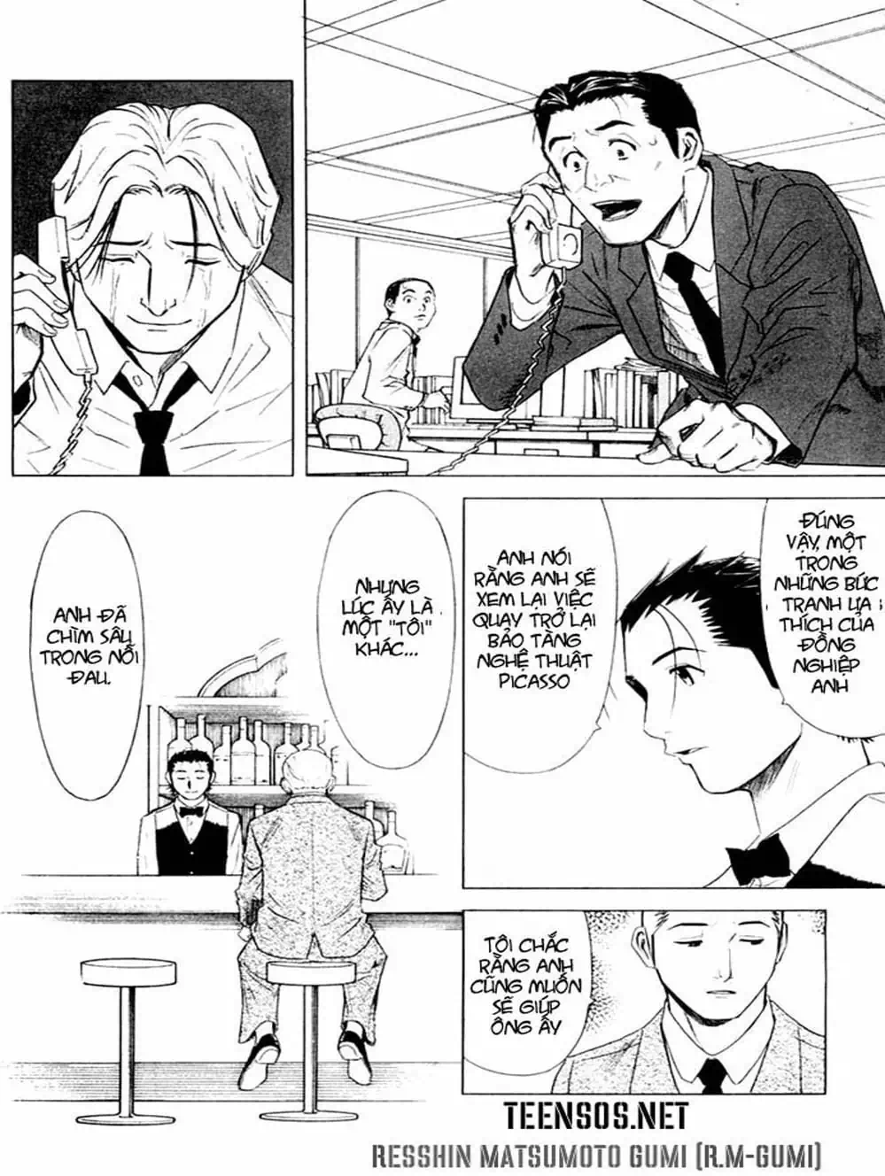 Truyện Tranh Bartender - Người Pha Chế Rượu trang 3