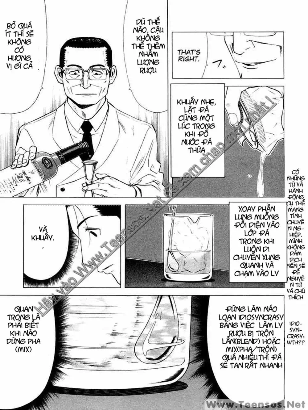 Truyện Tranh Bartender - Người Pha Chế Rượu trang 3