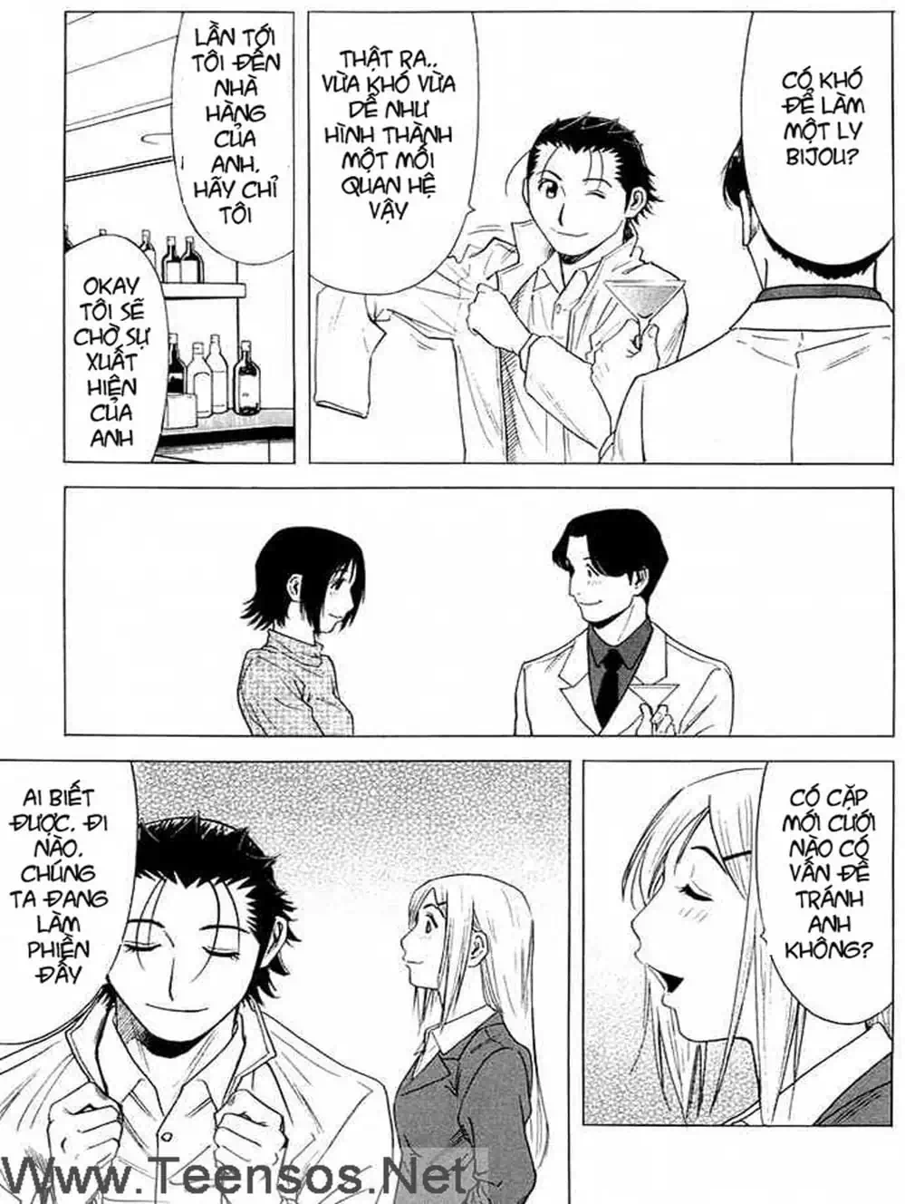 Truyện Tranh Bartender - Người Pha Chế Rượu trang 3
