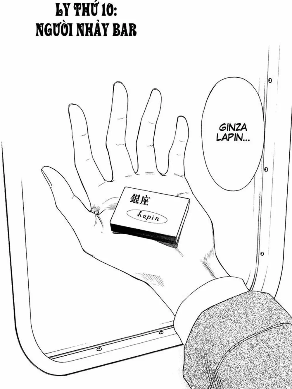 Truyện Tranh Bartender - Người Pha Chế Rượu trang 3