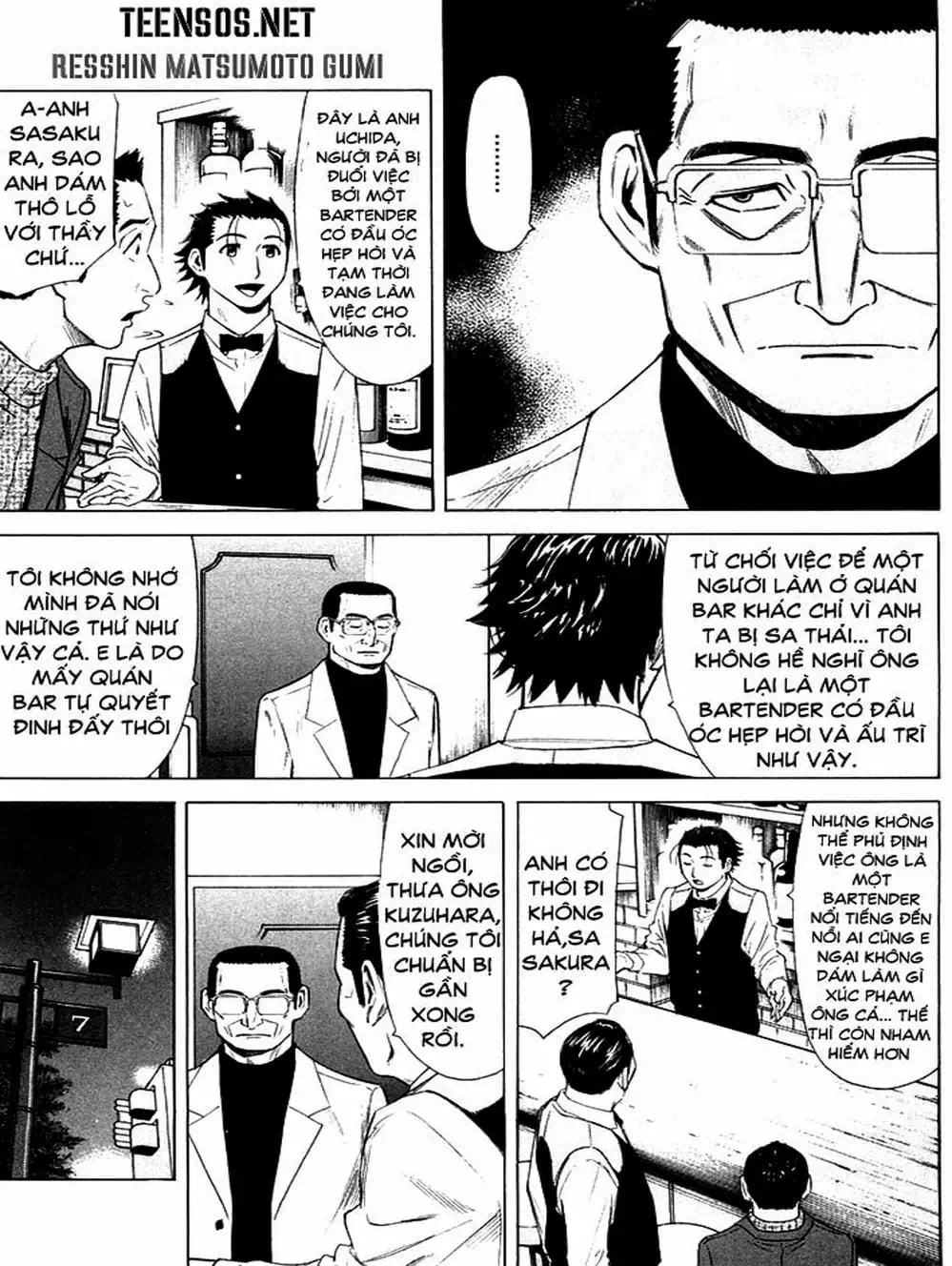 Truyện Tranh Bartender - Người Pha Chế Rượu trang 3