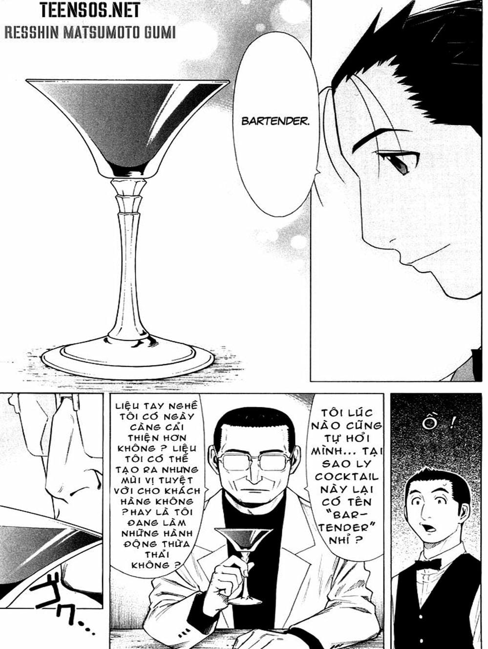 Truyện Tranh Bartender - Người Pha Chế Rượu trang 3