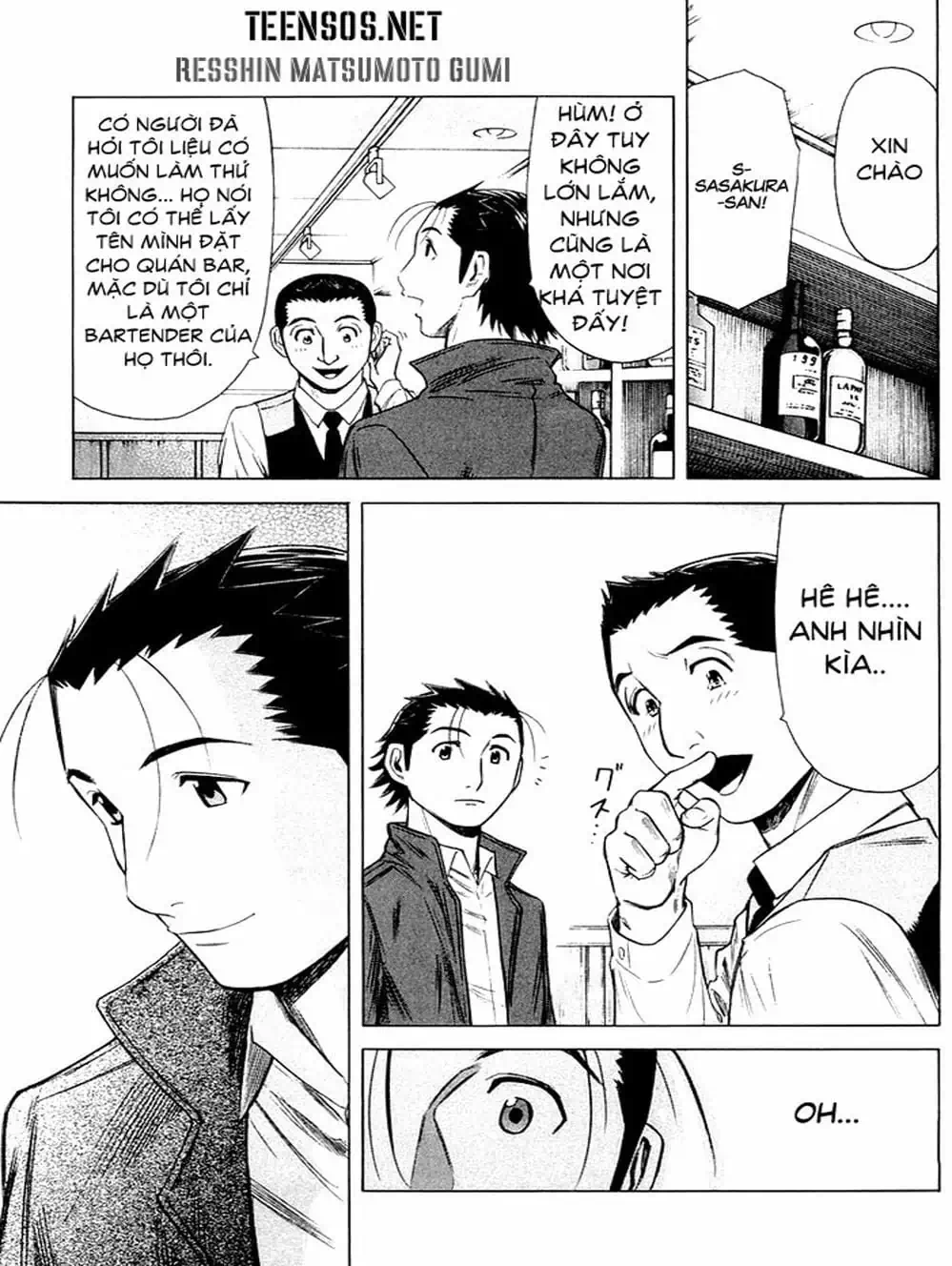 Truyện Tranh Bartender - Người Pha Chế Rượu trang 3