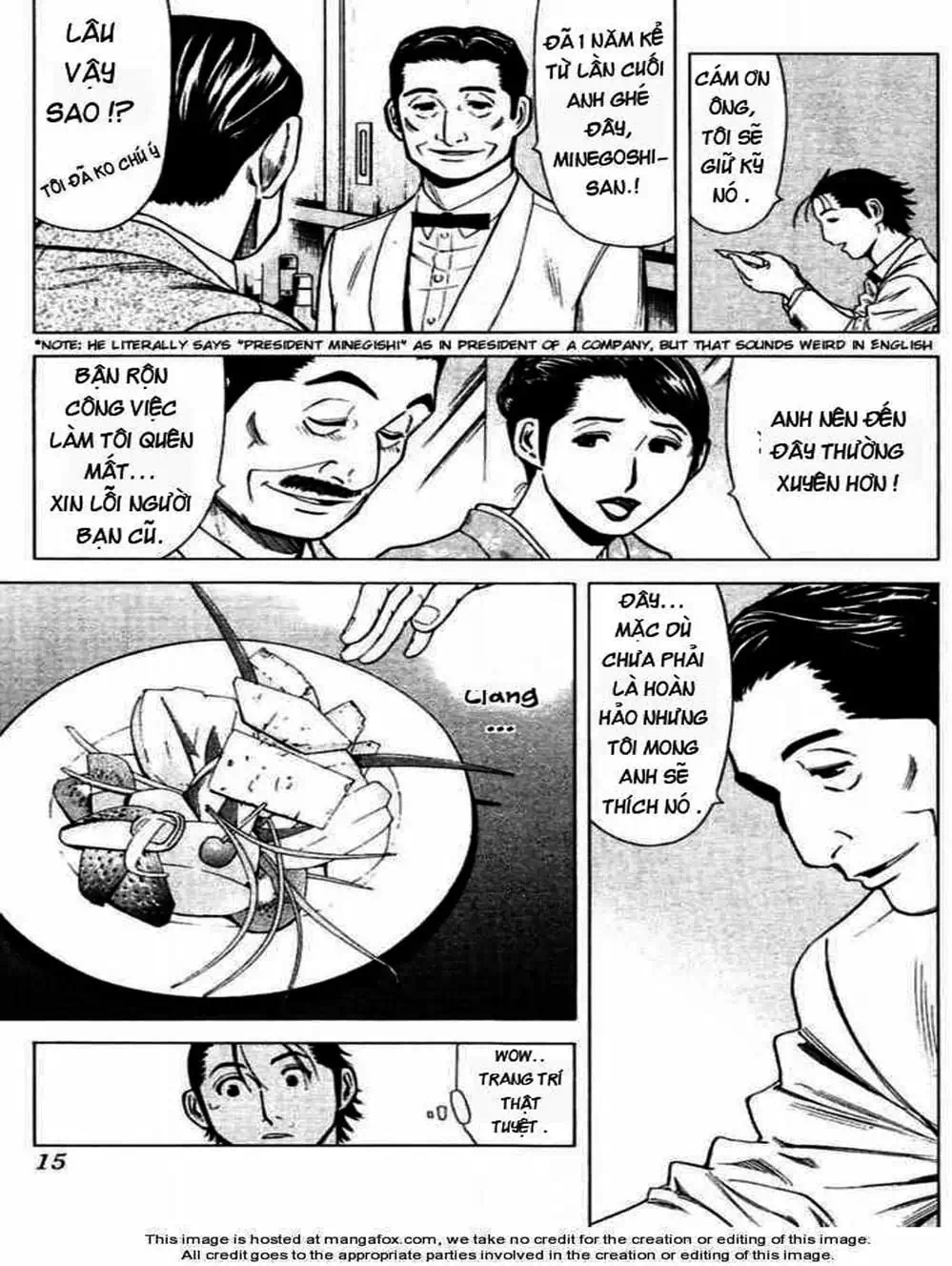 Truyện Tranh Bartender - Người Pha Chế Rượu trang 3