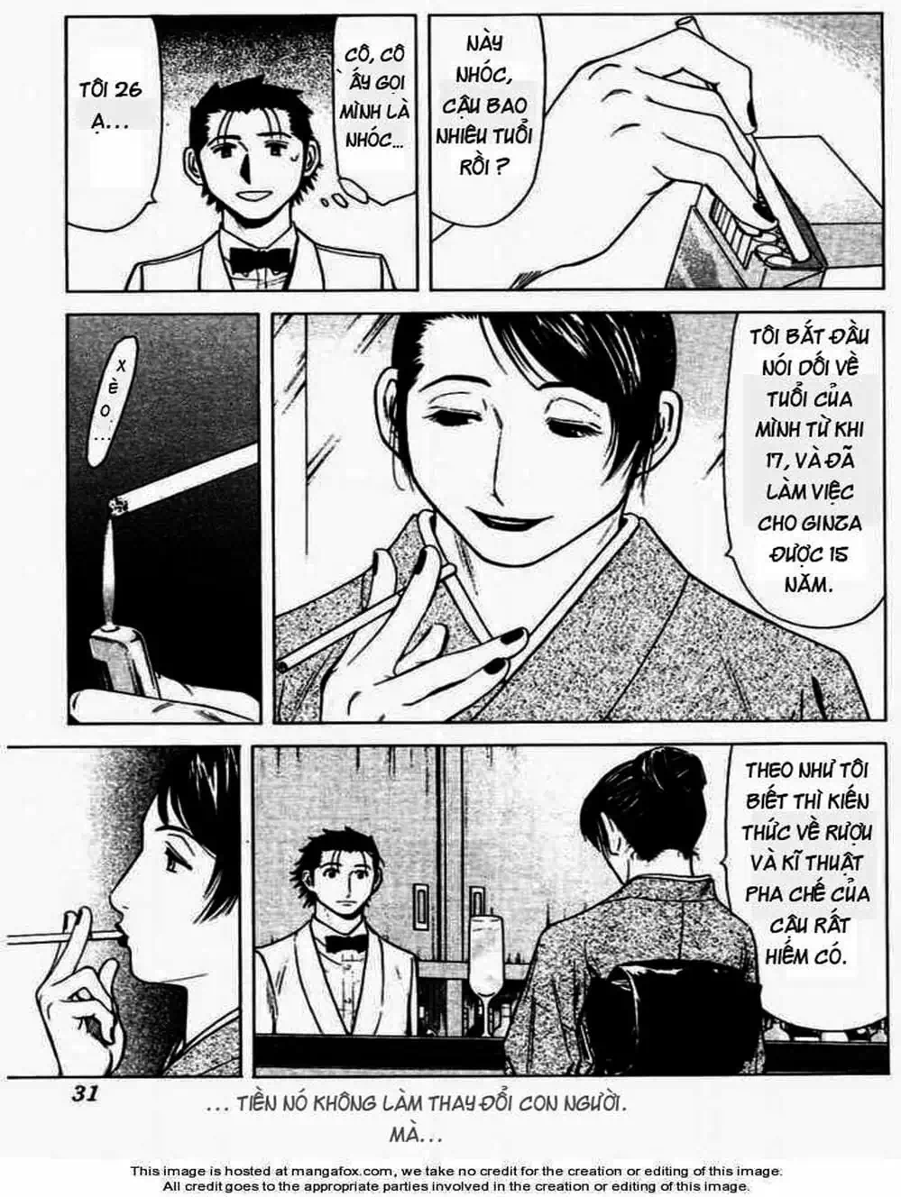 Truyện Tranh Bartender - Người Pha Chế Rượu trang 3