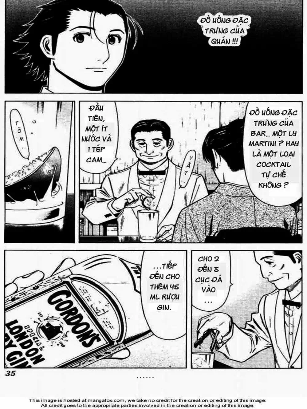Truyện Tranh Bartender - Người Pha Chế Rượu trang 3