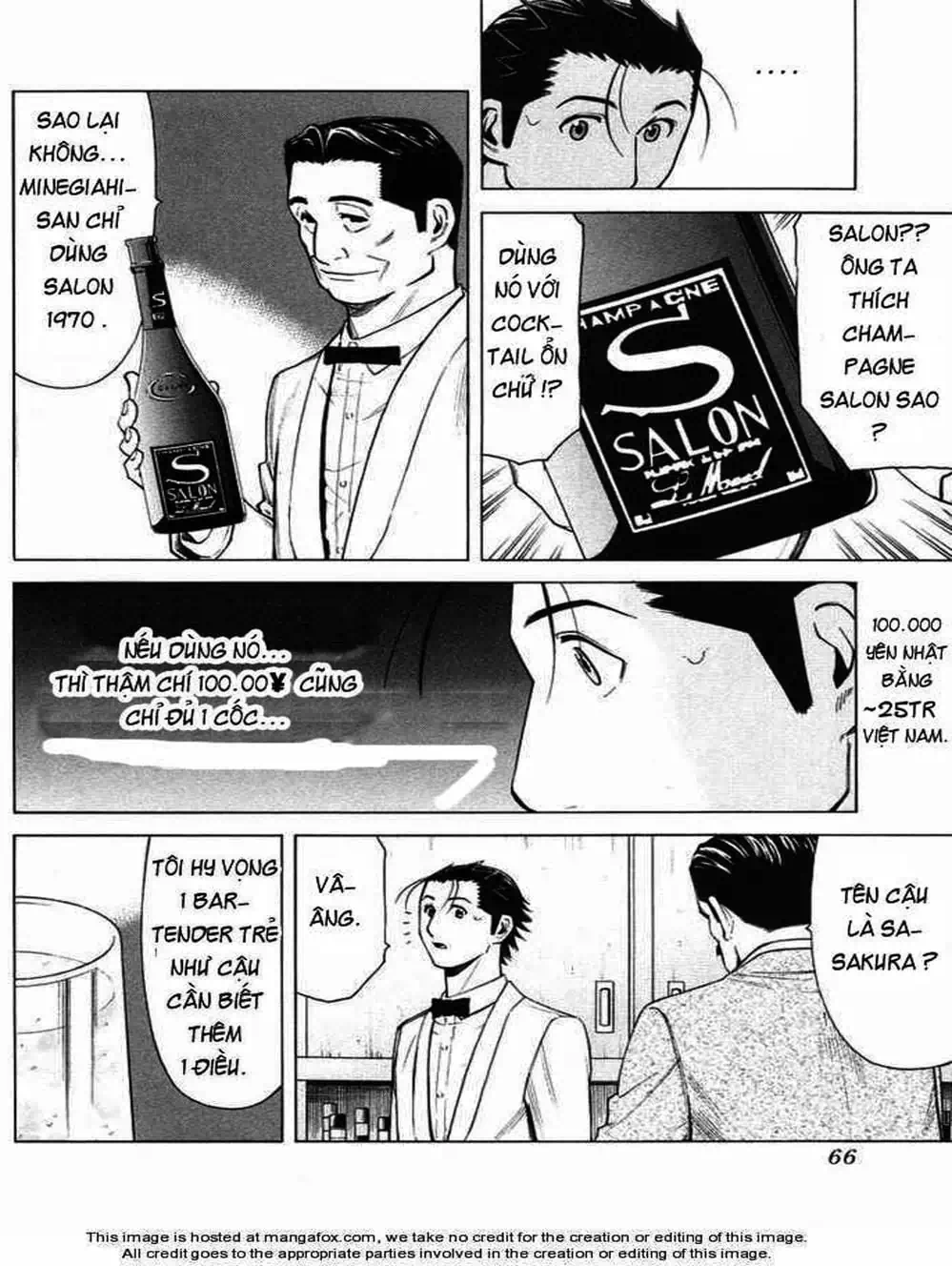 Truyện Tranh Bartender - Người Pha Chế Rượu trang 3