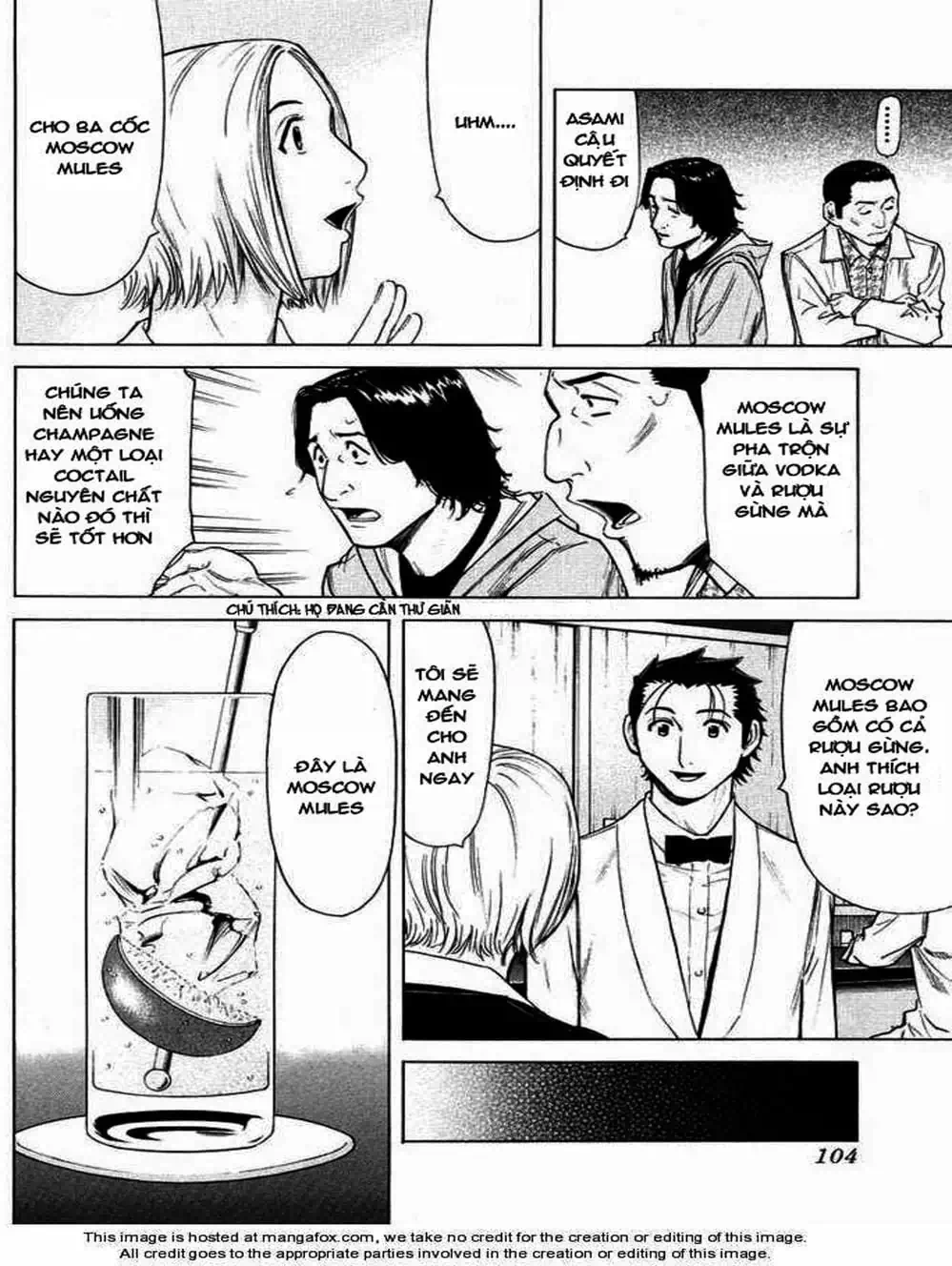 Truyện Tranh Bartender - Người Pha Chế Rượu trang 3