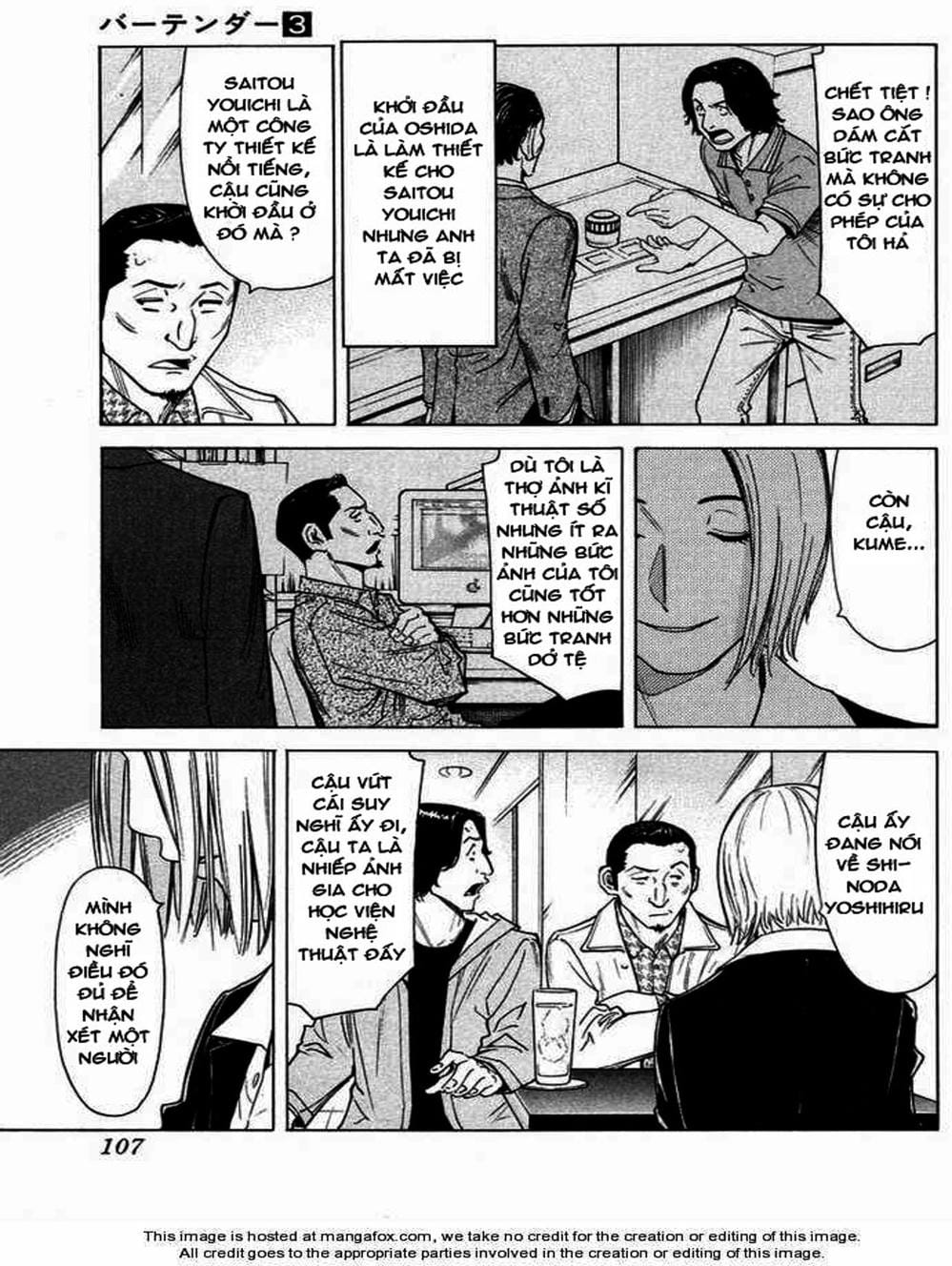 Truyện Tranh Bartender - Người Pha Chế Rượu trang 3