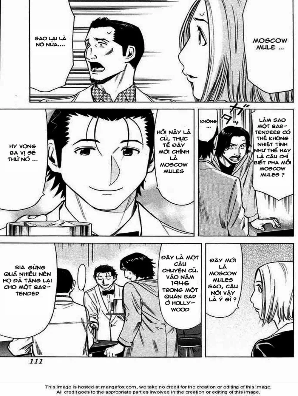 Truyện Tranh Bartender - Người Pha Chế Rượu trang 3