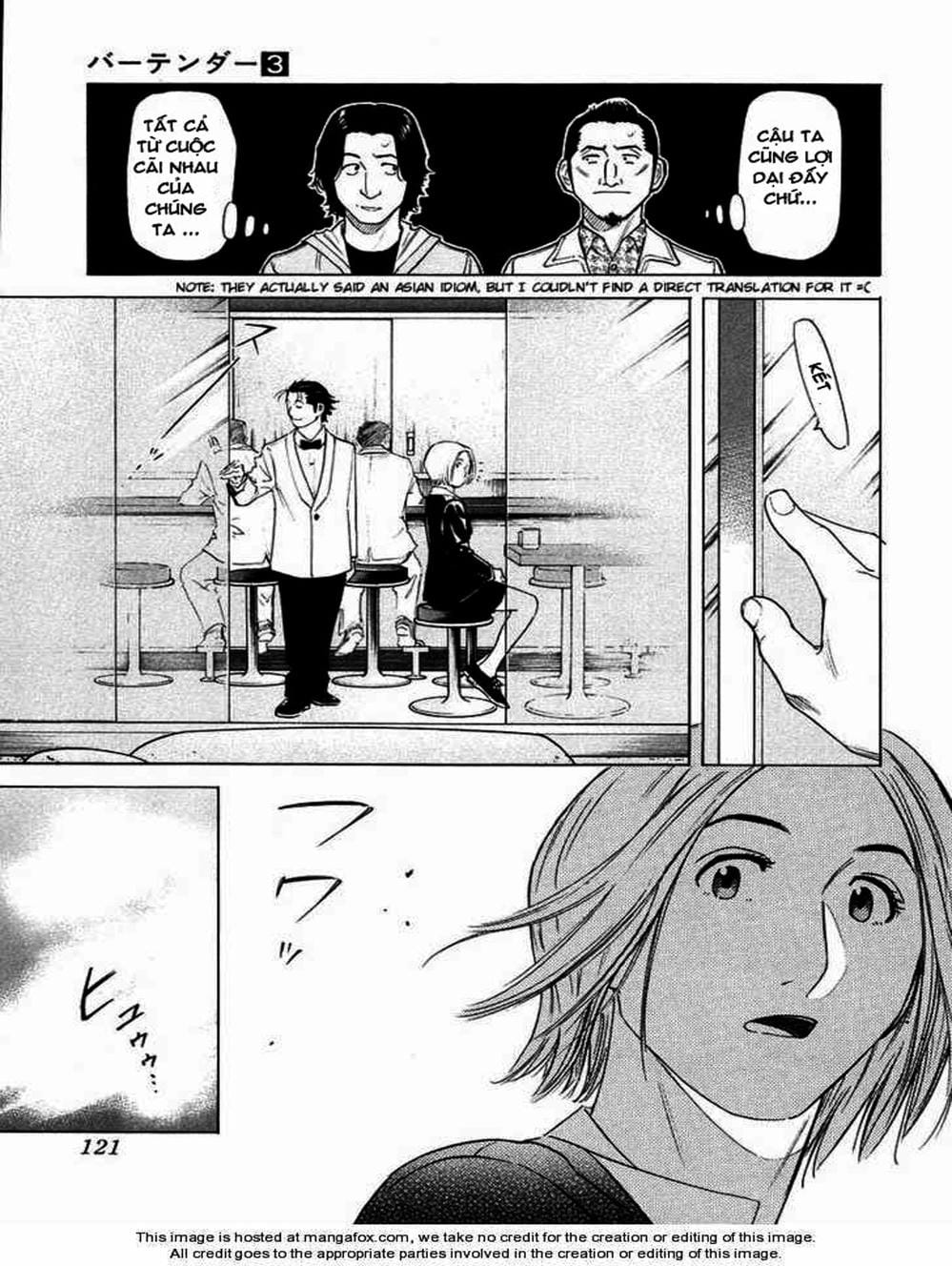 Truyện Tranh Bartender - Người Pha Chế Rượu trang 3