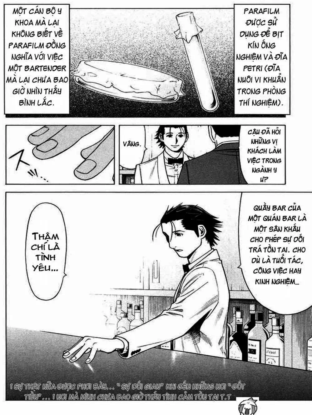 Truyện Tranh Bartender - Người Pha Chế Rượu trang 3