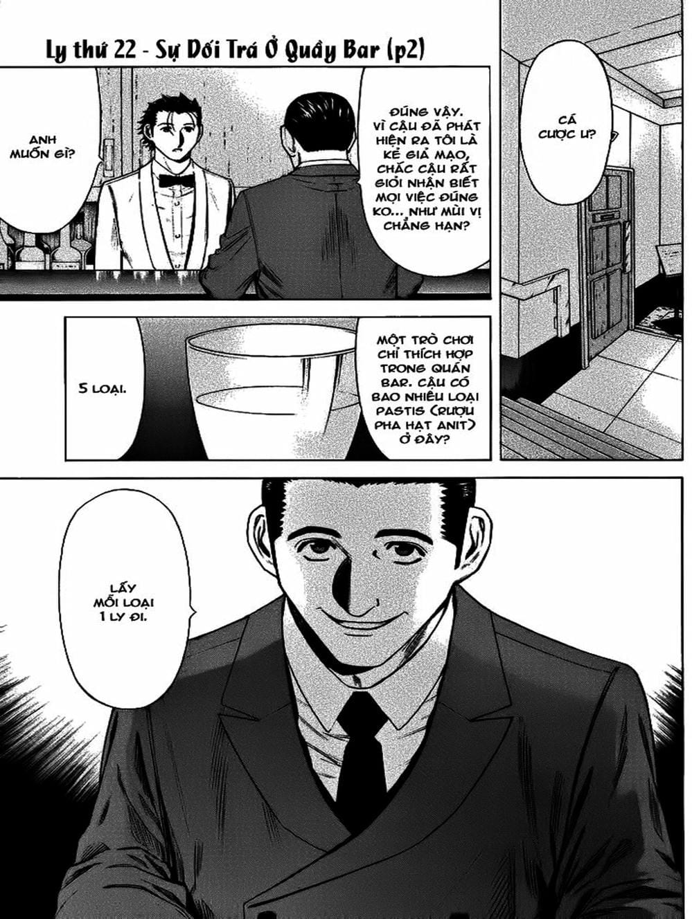 Truyện Tranh Bartender - Người Pha Chế Rượu trang 3