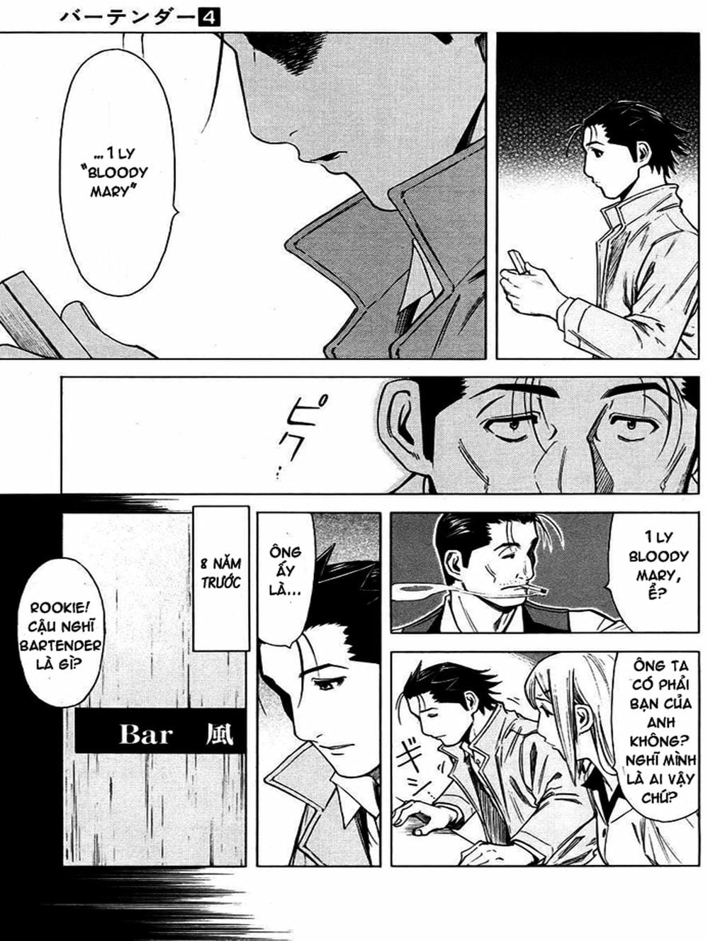 Truyện Tranh Bartender - Người Pha Chế Rượu trang 3