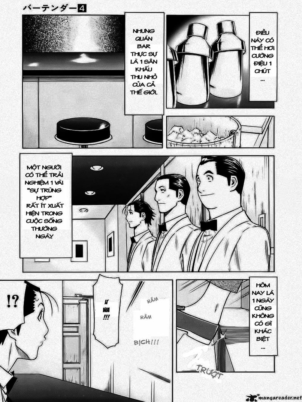 Truyện Tranh Bartender - Người Pha Chế Rượu trang 3