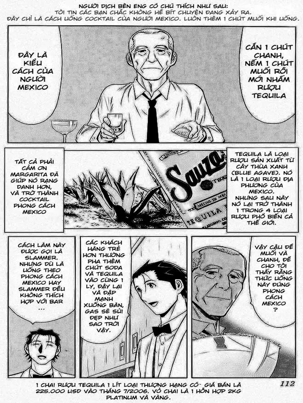 Truyện Tranh Bartender - Người Pha Chế Rượu trang 3