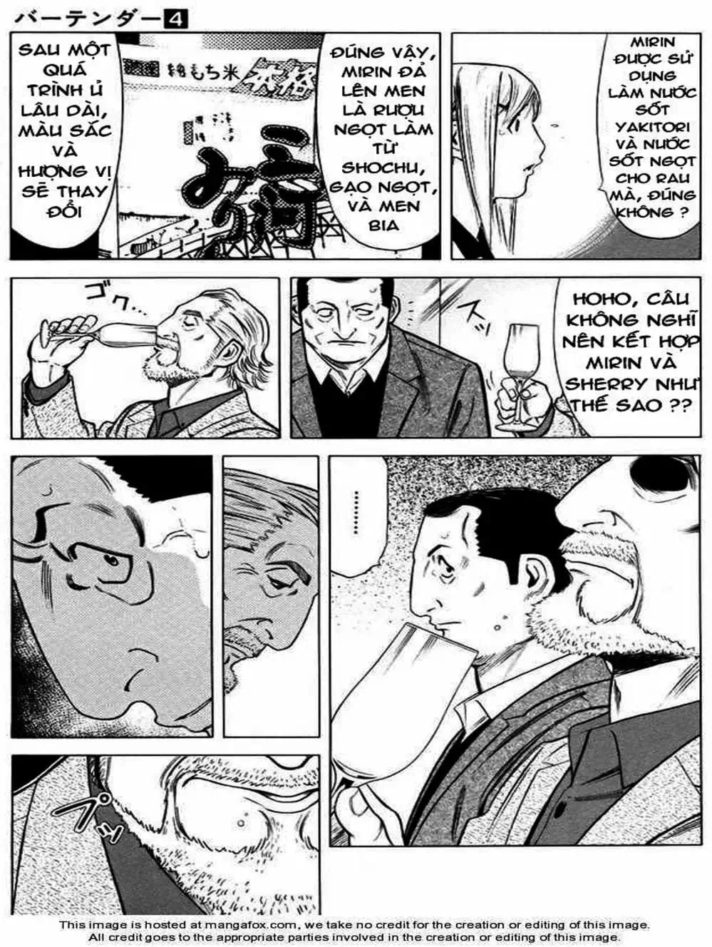 Truyện Tranh Bartender - Người Pha Chế Rượu trang 3