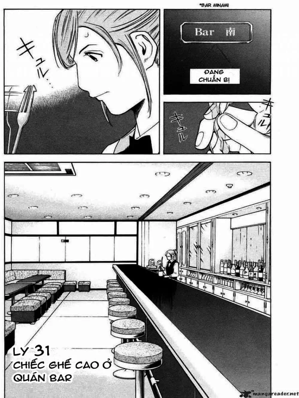 Truyện Tranh Bartender - Người Pha Chế Rượu trang 3
